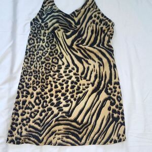 NWOT, D&Co Beach Zebra Print Swimwear